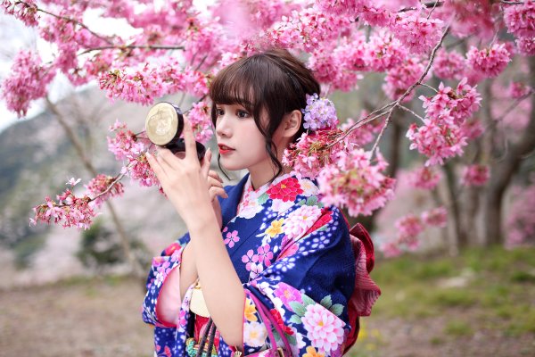 Sakura Yosozumi кимоно