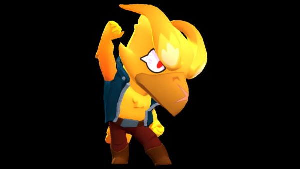Золотой ворон из Brawl Stars