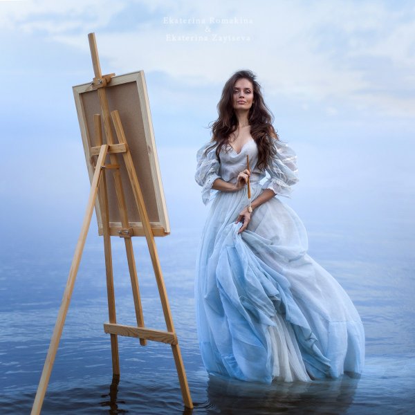 Фотосессия художница