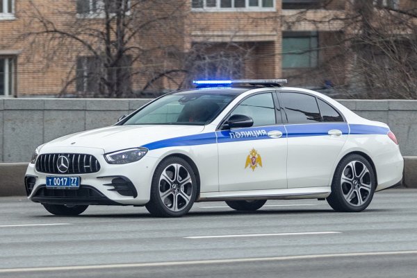 Мерседес полиция России