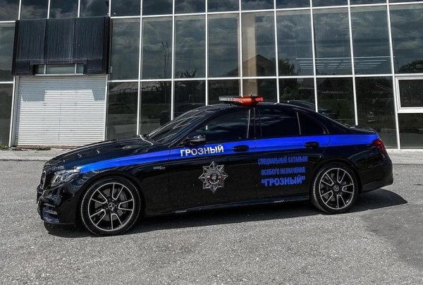 Чеченская полиция Mercedes AMG E 53