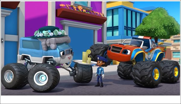 Blaze and the Monster Machines AJ and Gabby