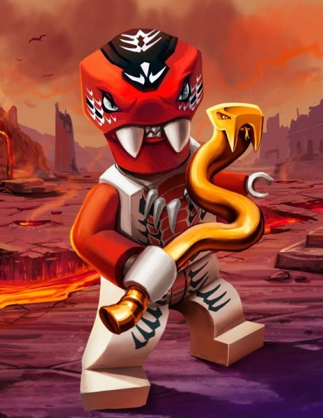 LEGO Ninjago серпентины