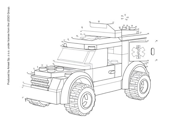Раскраски LEGO Technic