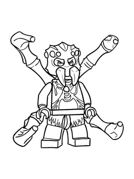 Раскраски LEGO Chima