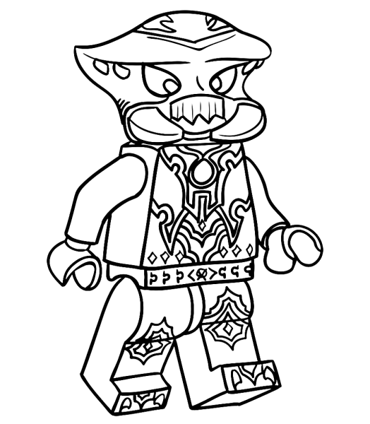 Раскраски LEGO Chima