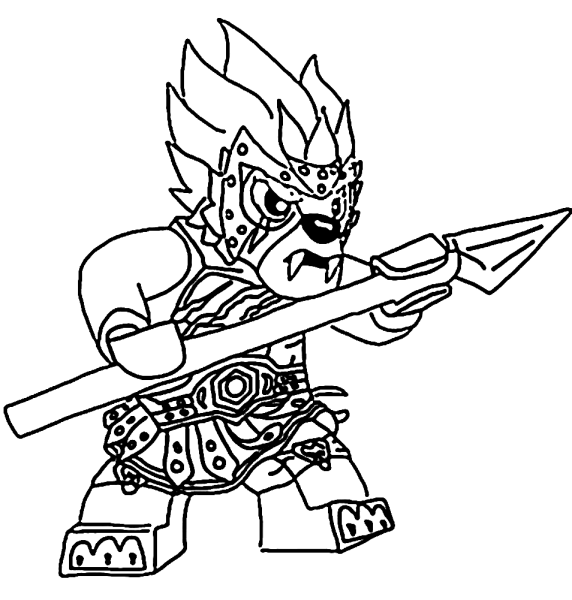 Раскраски LEGO Chima