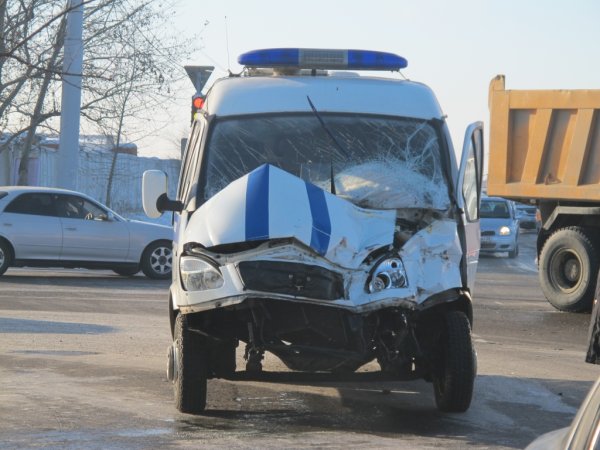 Газель полиция салон