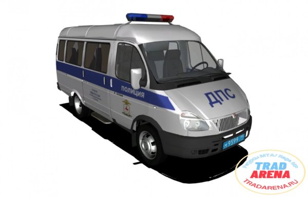 Газель 3221 полиция