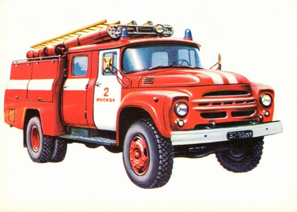 Пожарная 112 ЗИЛ