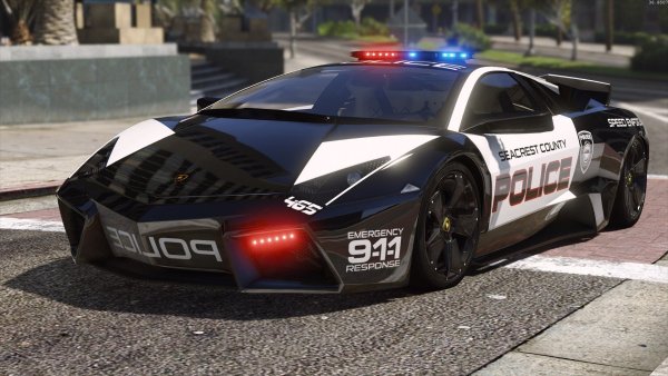 Lamborghini Reventon Police car