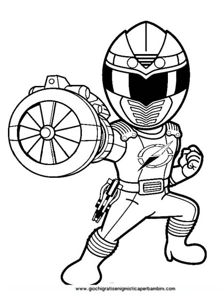 Power Rangers раскраска 90х