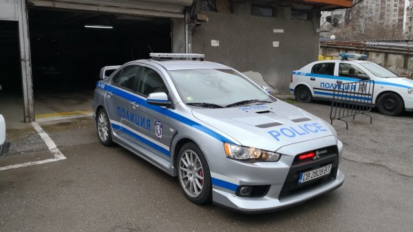 Мицубиси Лансер полиция