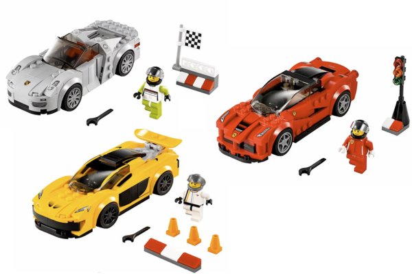 Конструктор LEGO Speed Champions 75909 MCLAREN p1