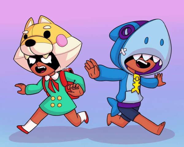 Brawl Stars Леон и Нита