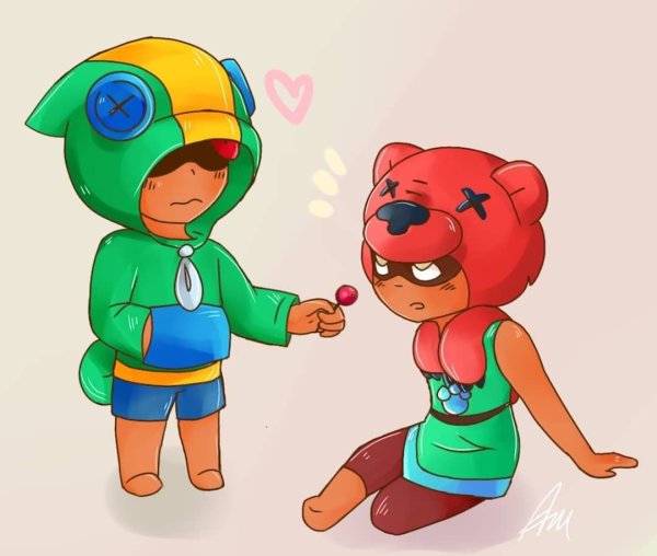 Brawl Stars Леон и Нита