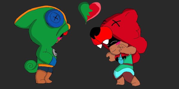 Brawl Stars Леон Леон и Нита