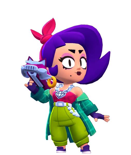 Бойцы из Brawl Stars Лола