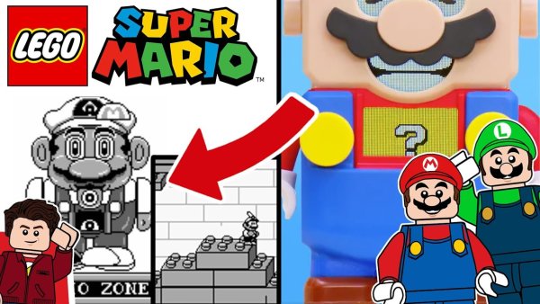 LEGO super Mario Луиджи