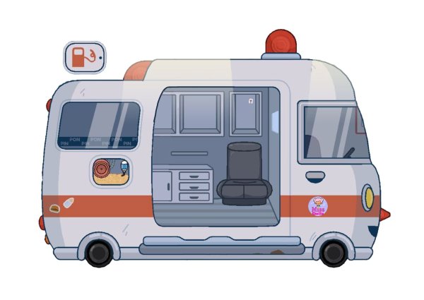 Скорая машина тока бока