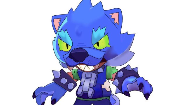 Brawl Stars Леон волк