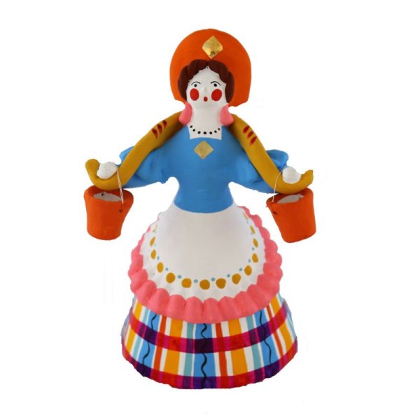 Дымковская игрушка Водоноска