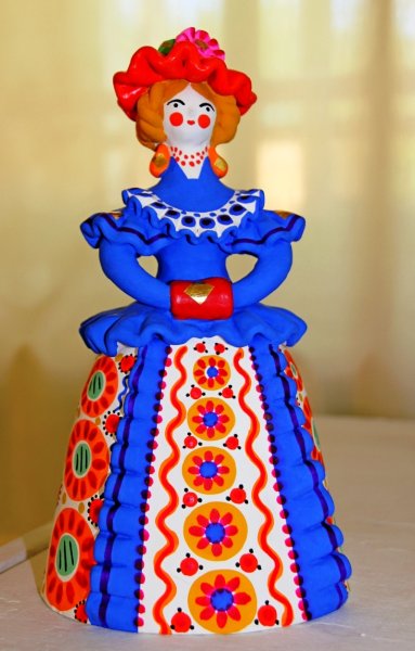 Дымковская барышня
