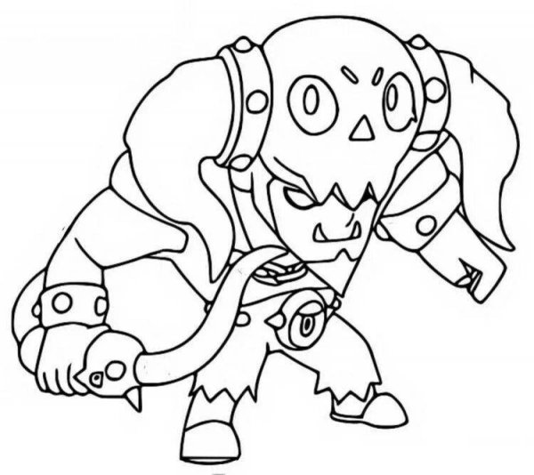 Brawl Stars демон бо