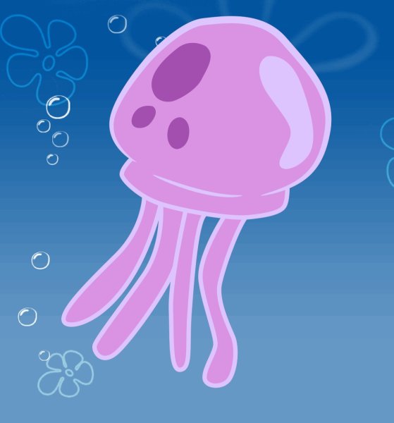 Арты медуза из спанч боба (48 фото)