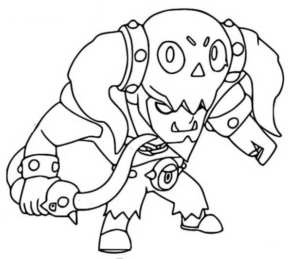 Brawl Stars демон бо