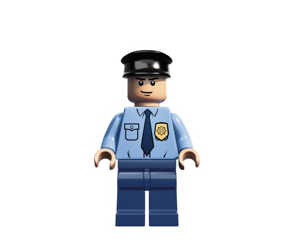 LEGO человечки полиция