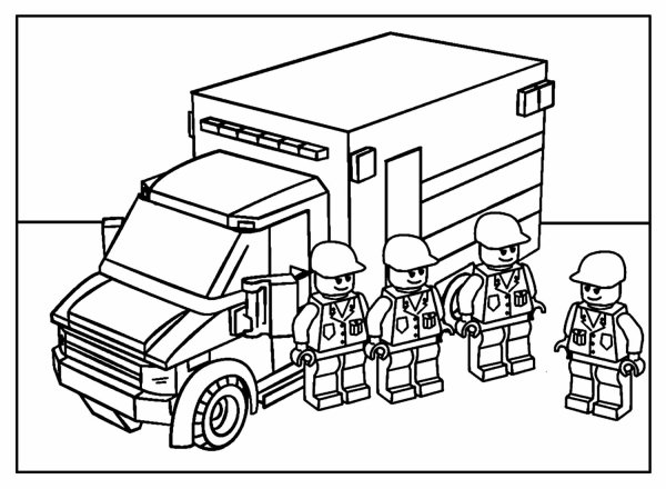 Рисунки полиция лего (48 фото)