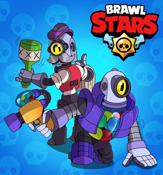 Рико арт Brawl Stars