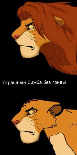 Симба старший и Симба младший