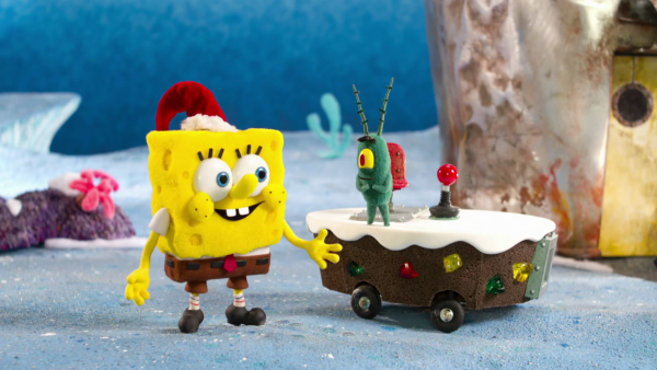 Губка Боб квадратные штаны Christmas