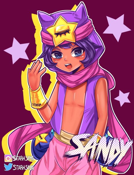 Сэнди Brawl Stars аниме