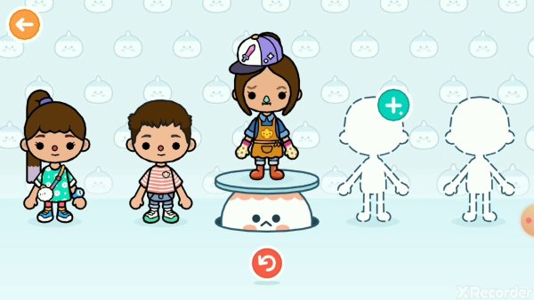 Toca boca герои на белом фоне