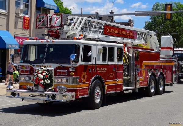 Пожарные машины Fire Ladder Truck