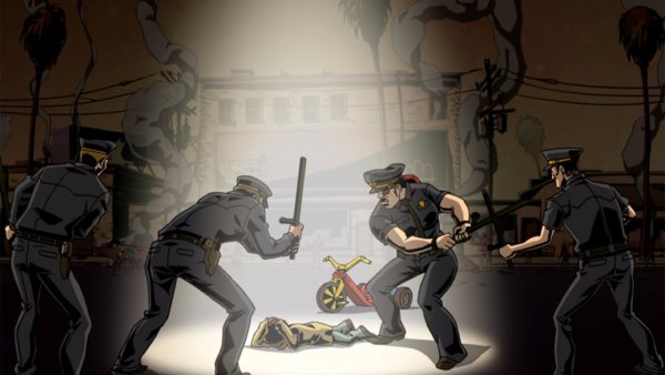 Полиция против бандитов