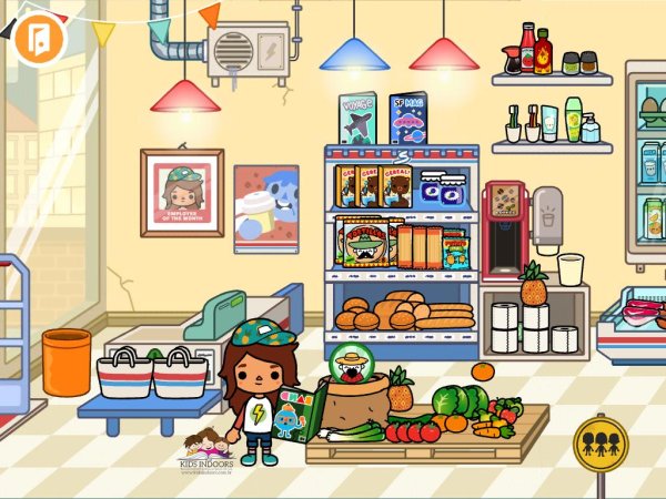 Toca boca Life комната