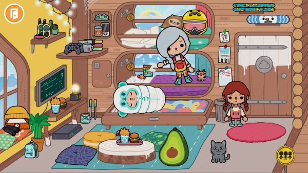 Toca Life World бассейне