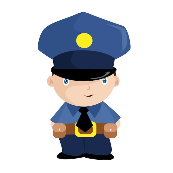 Полицейский cartoon