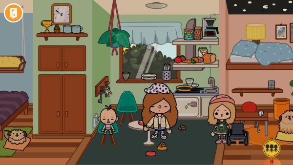 Toca Life World комнаты