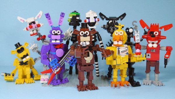 LEGO FNAF Animatronics