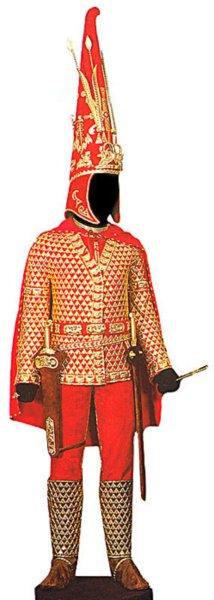 Сакский воин золотой человек