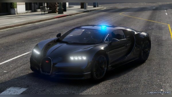 Bugatti Chiron Police GTA 5