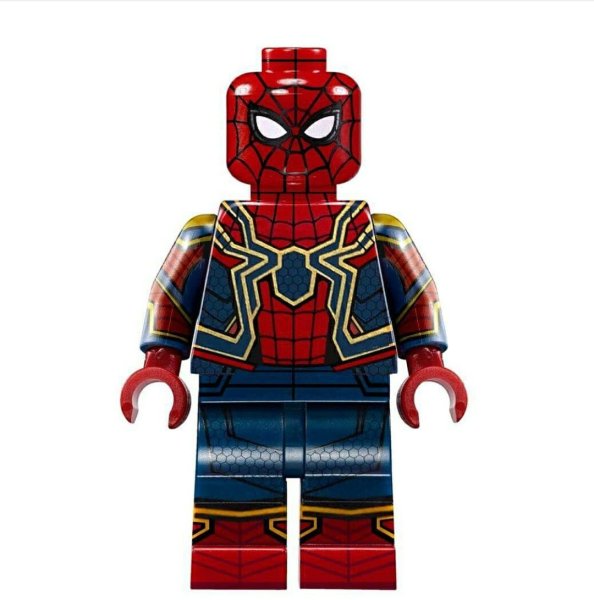 Лего минифигурка Железный человек паук