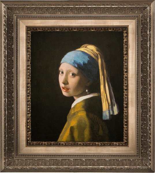 Ян Вермеер Дельфтский девушка с жемчужной сережкой». 1665.
