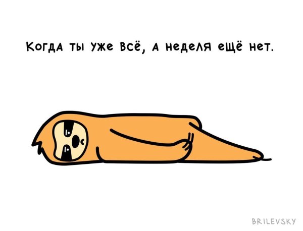 Когда ты все а неделя еще нет картинка