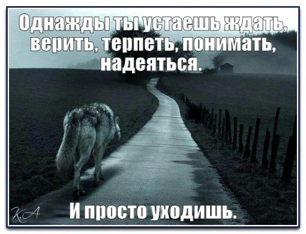 Я устала терпеть
